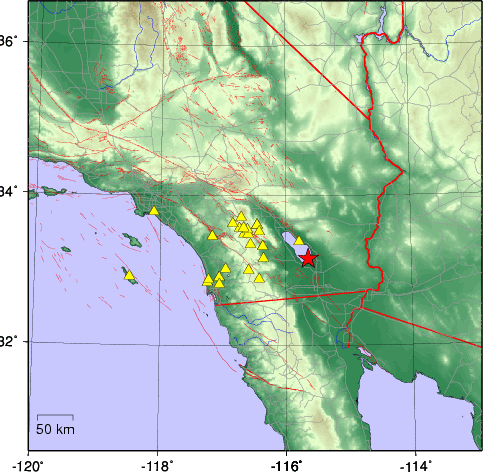 Broadband Seismic Data Collection Center (ANZA) :: Special Events