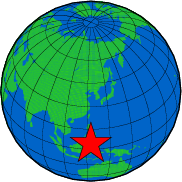 Global view of quake